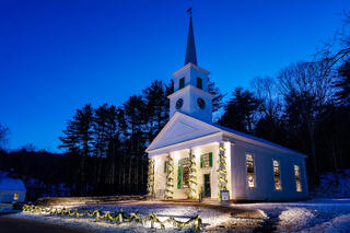 Warm Light on a Frigid Evening