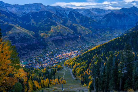 Telluride's Enchanted Twilight