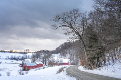 Winter's Vermont Homestead
