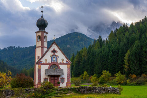 St. John Church in Alpine Splendor
