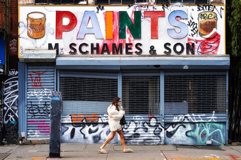 Under the Faded Paint Sign