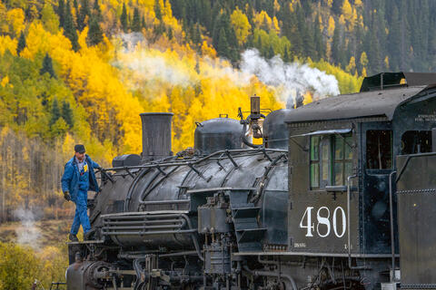 Steam-Powered Journey: Durango & Silverton Railroad, Engine #480