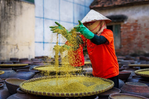  Traditional Soy Sauce in Motion