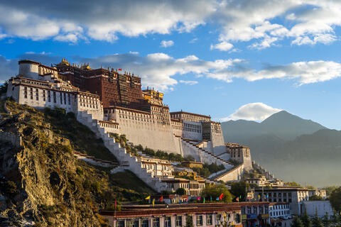 Golden Hour Majesty of the Potala Palace