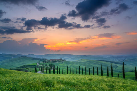 Tuscan Sunset Symphony