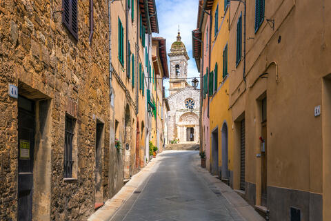 Side Streets from Collegiata