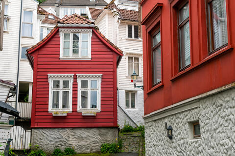 Red and White Houses