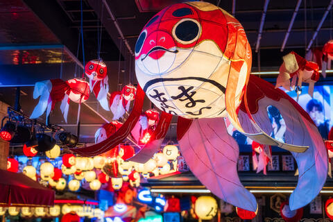 Blowfish Glow in Shinjuku