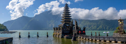 Majestic Views of Pura Segara Ulun Danu Batur Panoramic
