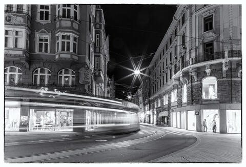 Night Motion in Innsbruck