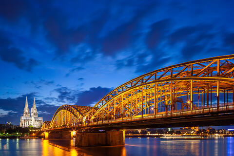 Hohenzollern Bridge - Cologne, Germany