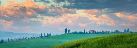 Dawn Over Val d'Orcia