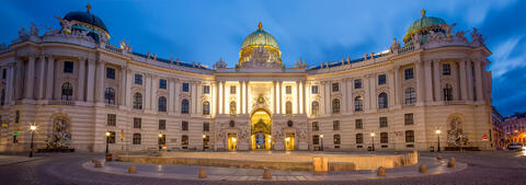 Hofburg Majesty at Blue Hour