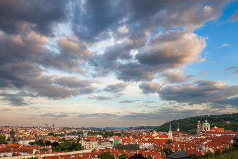 Prague's Majestic Skyline