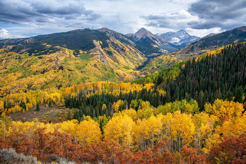 Autumn's Splendor at Capitol Peak