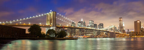 Brooklyn Bridge at Twilight