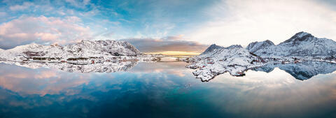 Arctic Echo: Winter Stillness over Fredvang