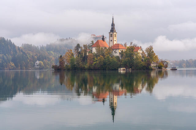 Autumn on Lake Bled