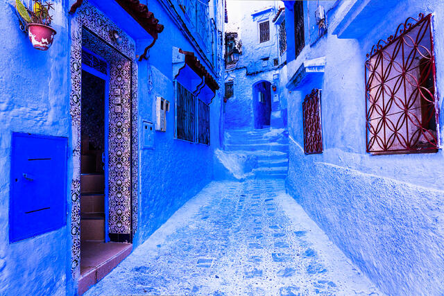 The Blue Path Unfolds