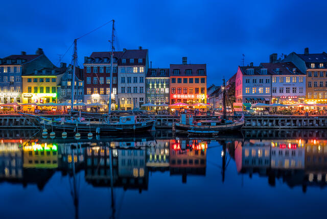 Harbor Dreams in Blue