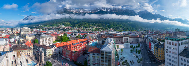 Innsbruck's Enveloping Skies