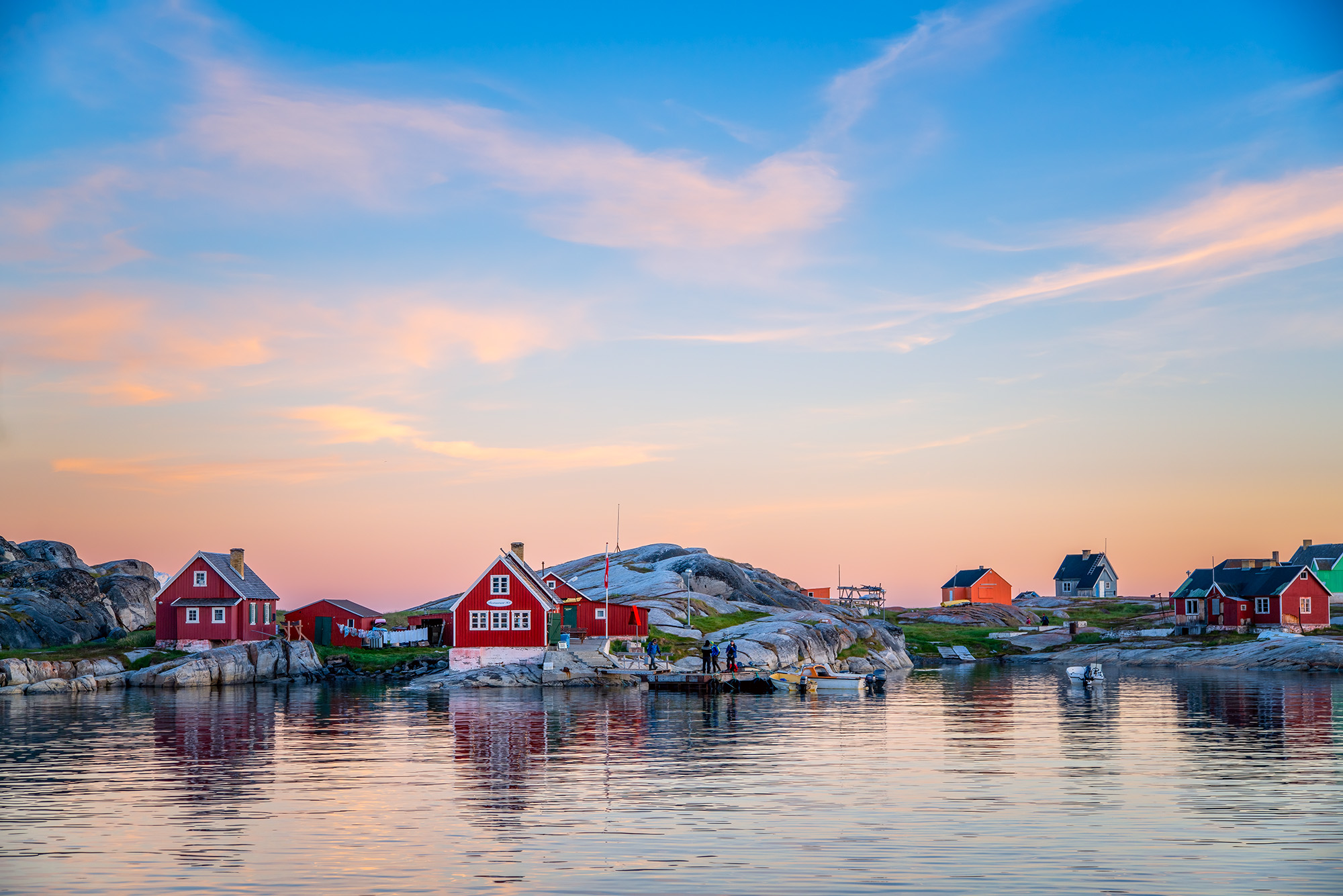 During our late July visit to Greenland, we ventured into the village of Oqaatsut, where the midnight skies painted a beautiful...