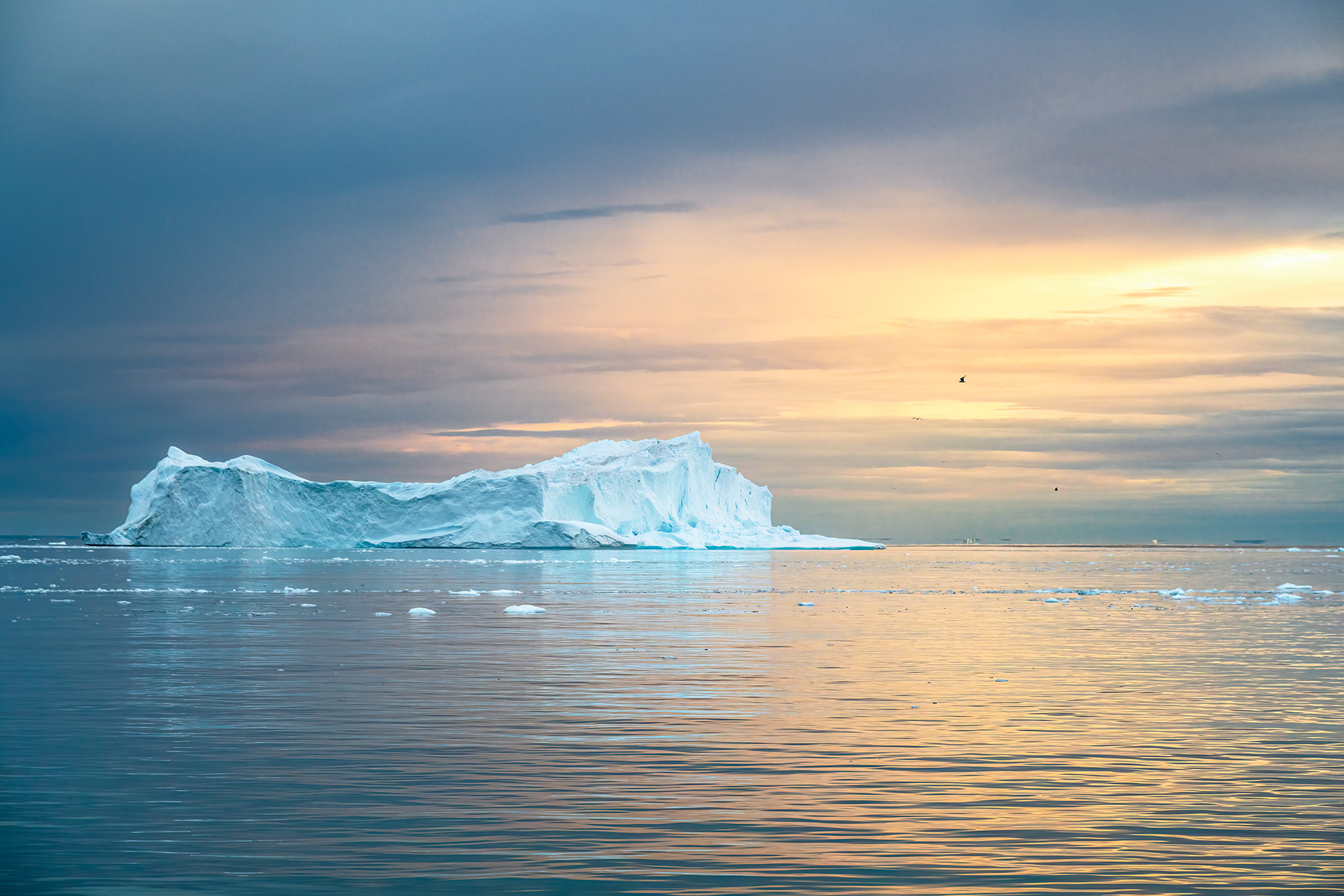 Among the images I captured in July in Disko Bay, Greenland, this one truly embodies the essence of the phrase "midnight sun."...