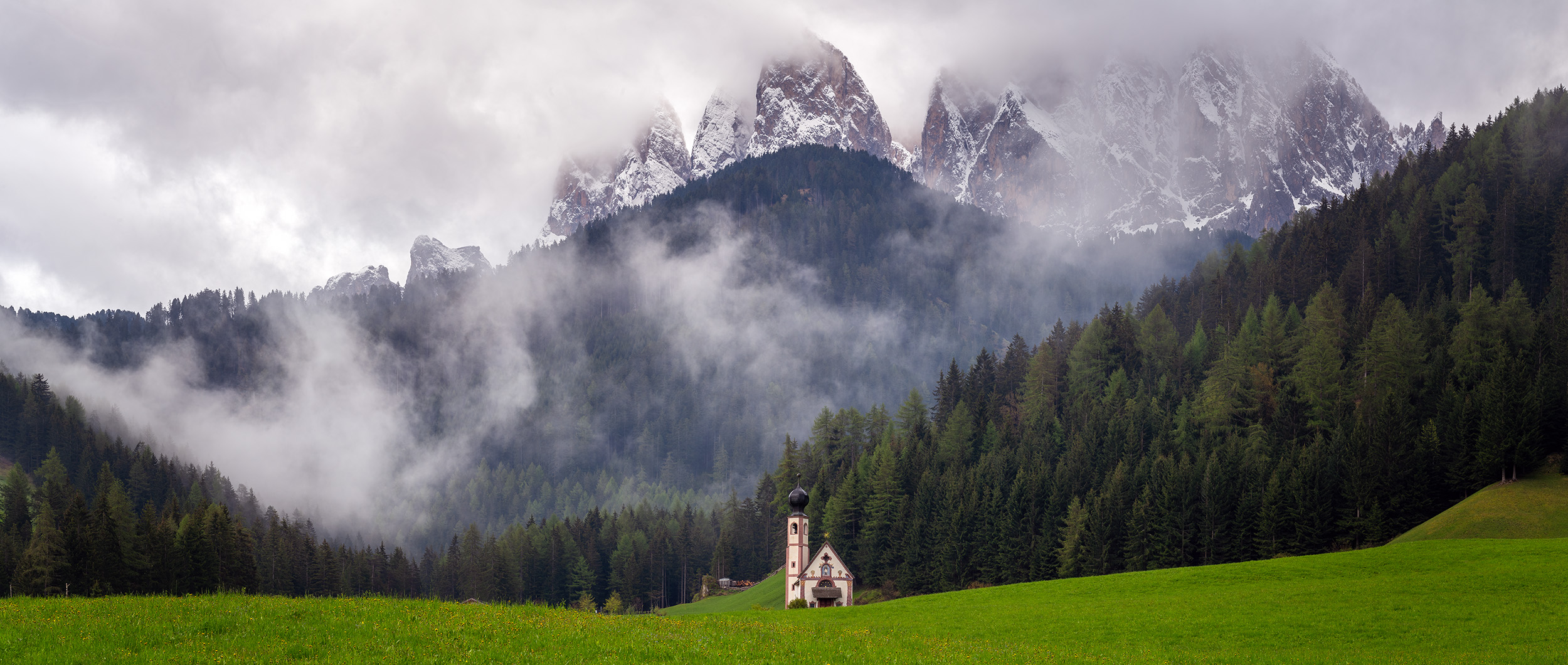 Words fail to describe the awe-inspiring moment when I encountered this breathtaking scene. The tiny St. Johann's church nestled...